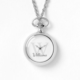 Personlig Monogram och Namn Armbandsur