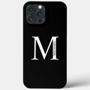 Personlig Monogram och Namn Fodral-Mate iPhone Ca