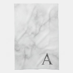 Personlig Monogram och Namn Handduk Kökshandduk