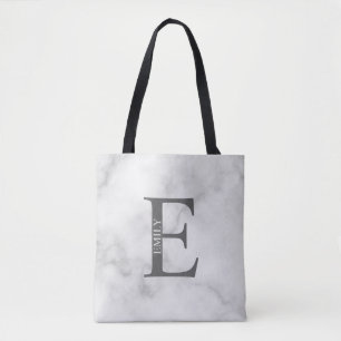 Personlig monogram och namn handväskor tygkasse