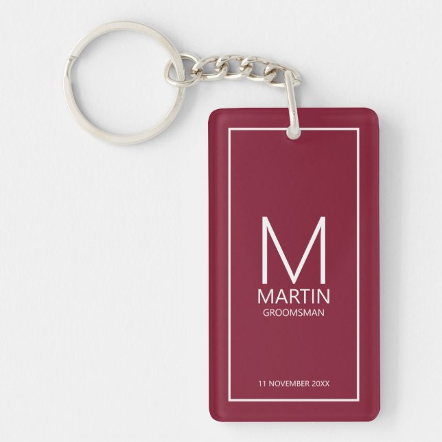 Personlig Monogram och Namn Marskalkar (Framsidan)
