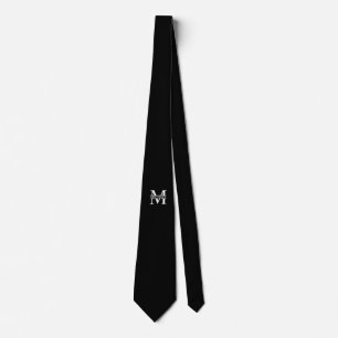 Personlig Monogram och Namn Slips