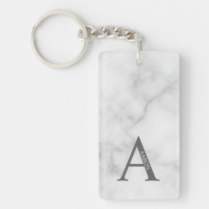 Personlig monogram och namnnyckelring