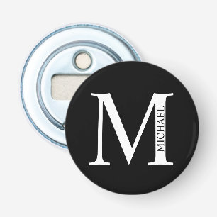 Personlig Monogram och öppnare för Namn Flaska