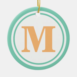 Personlig Monogram Ornament
