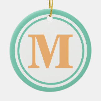 Personlig Monogram Ornament