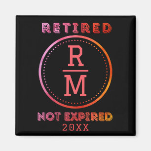 Personlig Monogram Pension-favoritgäster Magnet