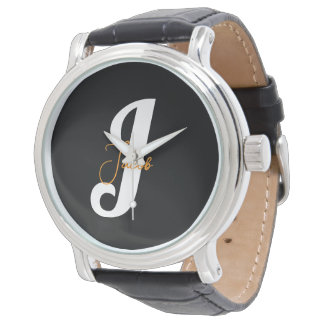 Personlig Monogram - Snyggt Anpassad design Armbandsur