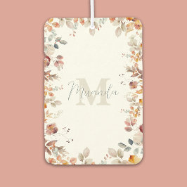 Personlig monogramblomma