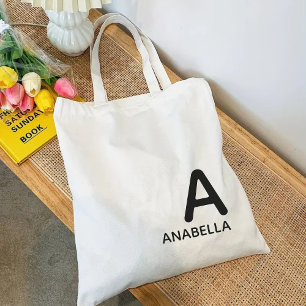 Personlig Monogramväska – Present till Mamma & Mor Tygkasse