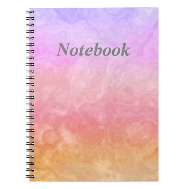 Personlig - monokromt fotopapper anteckningsbok (Framsidan)