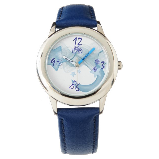 Personlig Moon Star eWatch Armbandsur (Framsida)