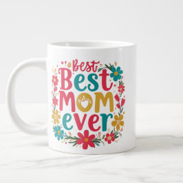 Personlig Mor-dagen Mugg - Anpassningsbar Gift för Jumbo Mugg