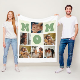 Personlig Mor Fotto Fleece Blanket