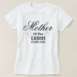 Personlig mor i Groom T-Shirt