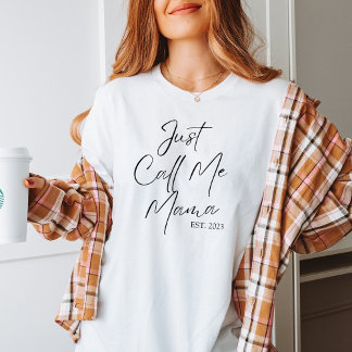 Personlig Mor Shirt, New mamma Shirt T