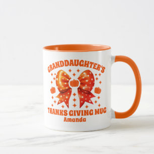 Personlig Mordotters Thanksgiving Mugg