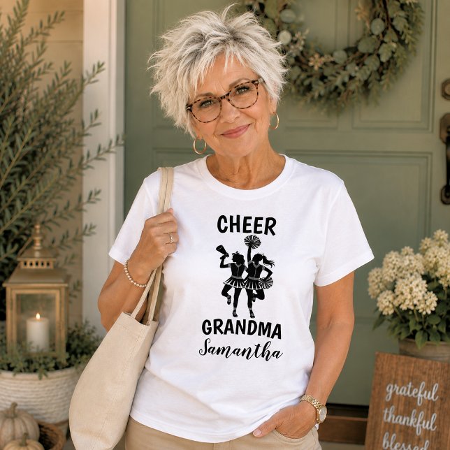 Personlig mormor-cheerleadertröja t shirt (Skapare uppladdad)