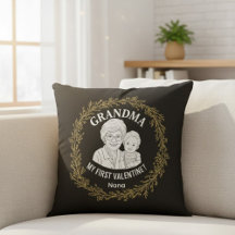 Personlig "Mormor" fotokollage design med F