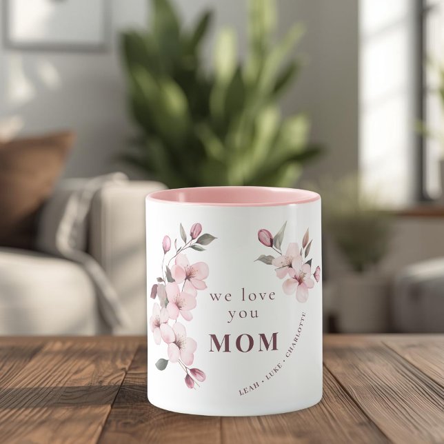 Personlig mormug för mamma på mors dag mugg (Skapare uppladdad)