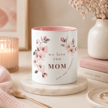 Personlig mormug för mamma på mors dag