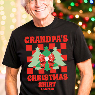 Personlig Morpas julfest T Shirt