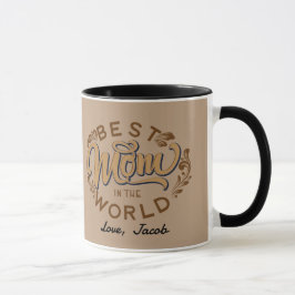 Personlig Mors dag/Bästa MAMMA någonsin Mugg