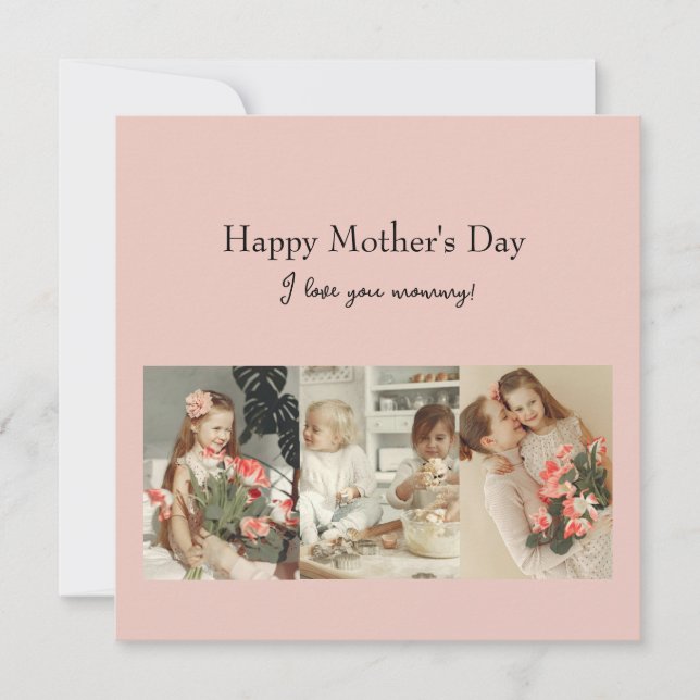 Personlig Mors Dag Falt Greeting Card Kort (Framsida)