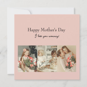 Personlig Mors Dag Falt Greeting Card Kort