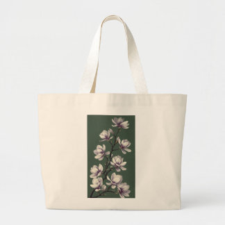 Personlig Mors dag Flower Tote Bag Jumbo Tygkasse