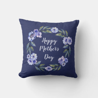 Personlig Mors dag Flowers Kudde