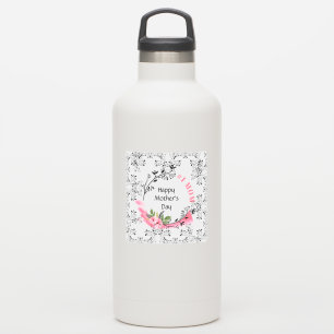 Personlig Mors dag Gift #No1MAMMA Modern Chic Klistermärken