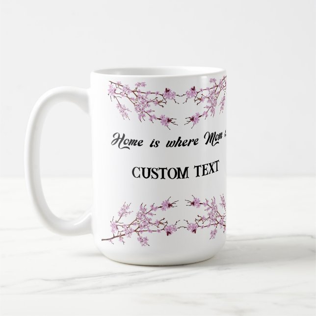 PERSONLIG MORS DAG NAMN MUGG (Vänster)