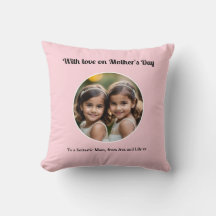 Personlig Mors dag Söt Rosa Photo Cute