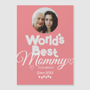 Personlig mors dag, världens bästa mamma-gåva