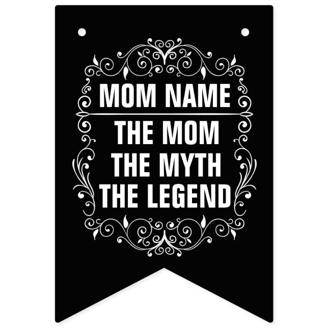 Personlig Mors dag Vimplar (Första flaggan)