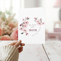 Personlig Mors Dagskort till Mamma