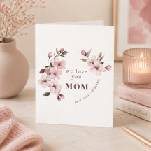 Personlig Mors Dagskort till Mamma