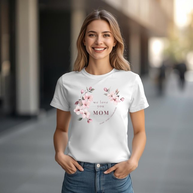Personlig mors dagsskjorta för mamma t shirt (Skapare uppladdad)