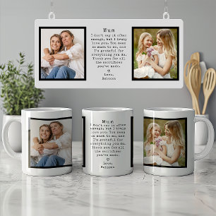 Personlig Morsa Gift-Vintage - minimala jultider Kaffemugg