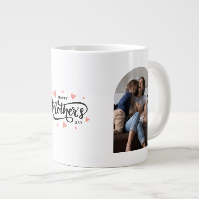 Personlig Morsdagsmugg med Foto Jumbo Mugg (Framsida höger)