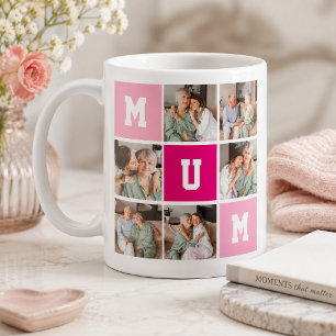 Personlig Morsdagspresent Kaffe/Te-mugg med fotoko Kaffemugg