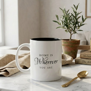 Personlig Morsdagspresent Mug för Mamma Två-Tonad Mugg