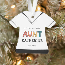 Personlig Moster Retro Gift Best Auntie Alltid Cut