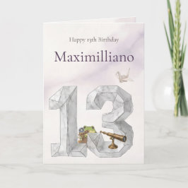 Personlig mötes Zochi 13-årsdag Kort