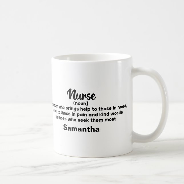 Personlig Motiv sjukdefinition Kaffemugg (Höger)