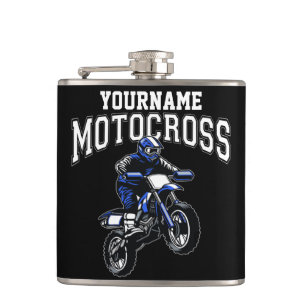 Personlig Motocross Dirt Bike Förare Racing Fickplunta