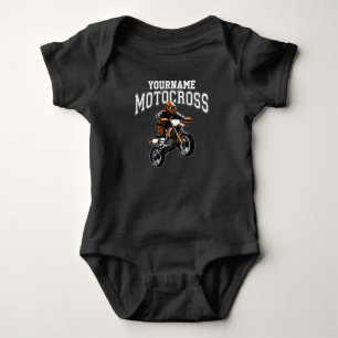 Personlig Motocross Dirt Bike Rider Tävla T Shirt