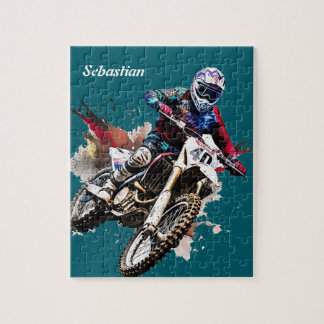 Personlig motocross pussel