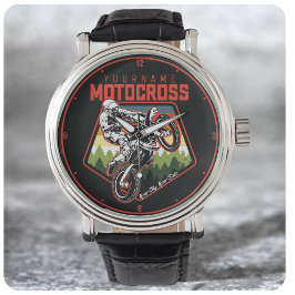 Personlig Motocross Tävla Dirt Bike Trail Ride Armbandsur